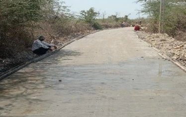 RCC Road construction in Gojjiness Villages